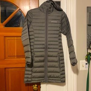 Columbia thin puffer coat